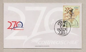 CHILE  COVER  FDC STAMPS 2017   - 270 ANOS CORREOSCHILE - Picture 1 of 1