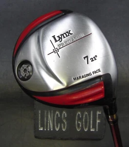 Lynx Predator Maraging 21° 7 Wood Stiff Graphite Shaft Lynx Grip - Picture 1 of 6