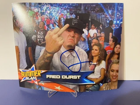 Fred Durst Signed 8x10 Photo (Limp Bizkit) Cover