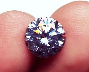 1.70CT Certified Loissanite Diamond Cut Glossy Gemstone R569