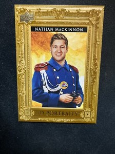 23-24 UD Series 1 Hockey UD Portraits P-7 Nathan MacKinnon