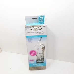 2 New GENUlNE Whirlpool 4396710 Pur Refrigerator Water & Ice Replacement Filter - Picture 1 of 3