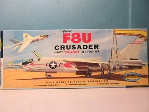 AURORA 1/48 F8U CRUSADER #119-98 vintage 1957 - Picture 1 of 2