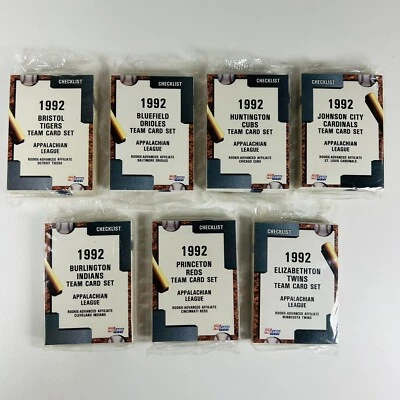 1992 Fleer Procards Minor League Baseball Factory Sealed Set (7) Sets Teams - Image 1 of 2