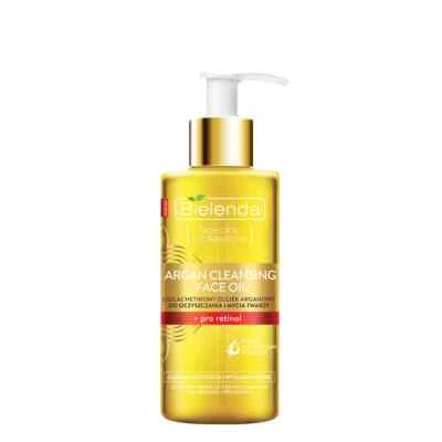 Bielenda Argan Cleansing Face Oil Pro-Retinol Makeup Remover All Skin 140ml - Image 1 of 2