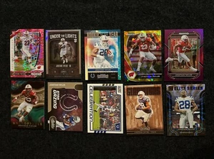 Lot (20) Jonathan Taylor Football Cards Numbered Parallels Inserts Prizm Silver - Picture 1 of 2