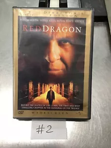 Red Dragon (DVD,2003) Widescreen Directors Edition Anthony Hopkins Edward Norton - Picture 1 of 4