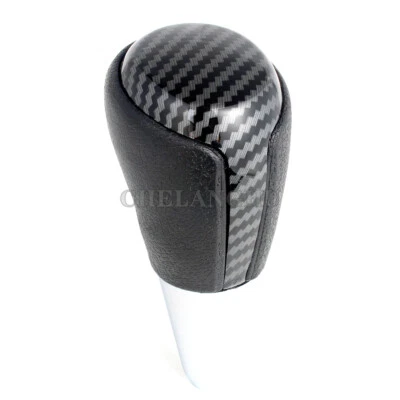 Carbon Fiber Automatic Gear Shift Knob For Toyota Yaris Solara Avalon Sienna - Image 1 of 4