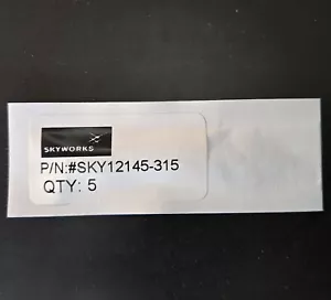 Atenuador variable Skyworks SKY12145-315: HIP3™ para estaciones base UMTS de 5 piezas - Imagen 1 de 4