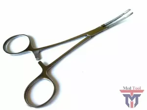 Supporto ancoraggio dermico 14 g a 16 g pinze perforanti corpo 1,6 mm strumento morsetto emostato - Foto 1 di 5
