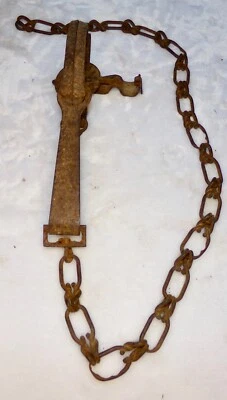 Vintage Oneida Victor Small Animal Spring Leg Long Trap Primitive Game - Image 1 of 4