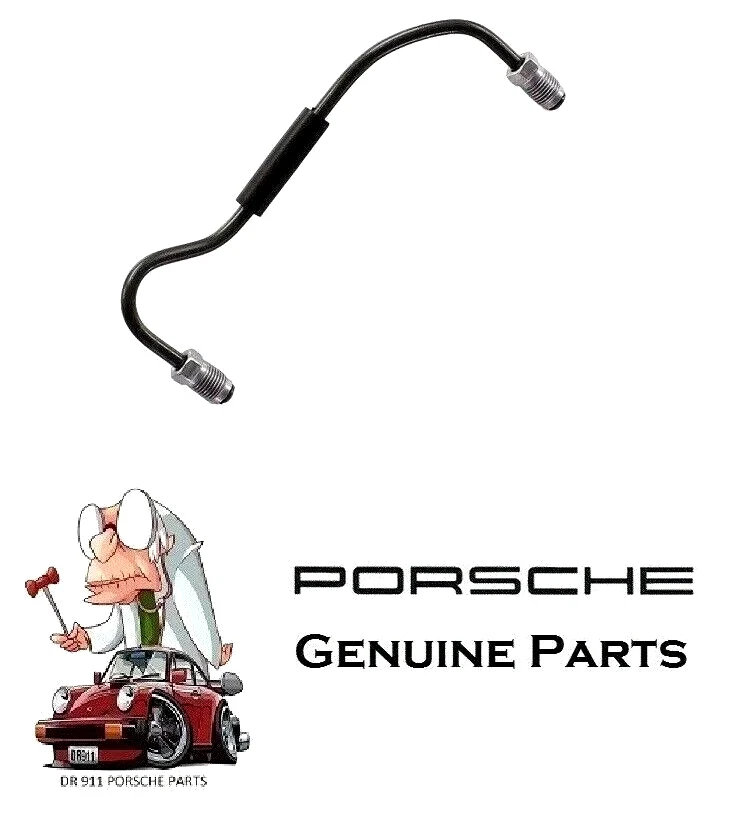 PORSCHE 911 930 CALIPER LINE LEFT GENUINE 78 TO 89 93035506104 - Image 1 of 1