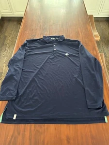 Ralph Lauren RLX x GlenArbor Golf Club Mens LS Technical Polo Shirt, XL - Picture 1 of 8