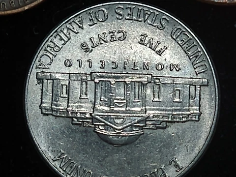 2006 D Jefferson Nickel  DDO Double Eyes/Clashed Die Reverse Cover