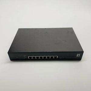 LevelOne FEP-0811 8-Port 10/100 PoE Network Switch – Power Tested - Picture 1 of 13