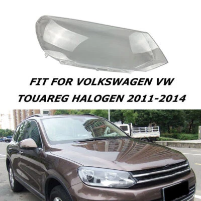 Lente de faro halógeno derecho para Volkswagen VW Touareg 2011-2014 Foto 1 de 4