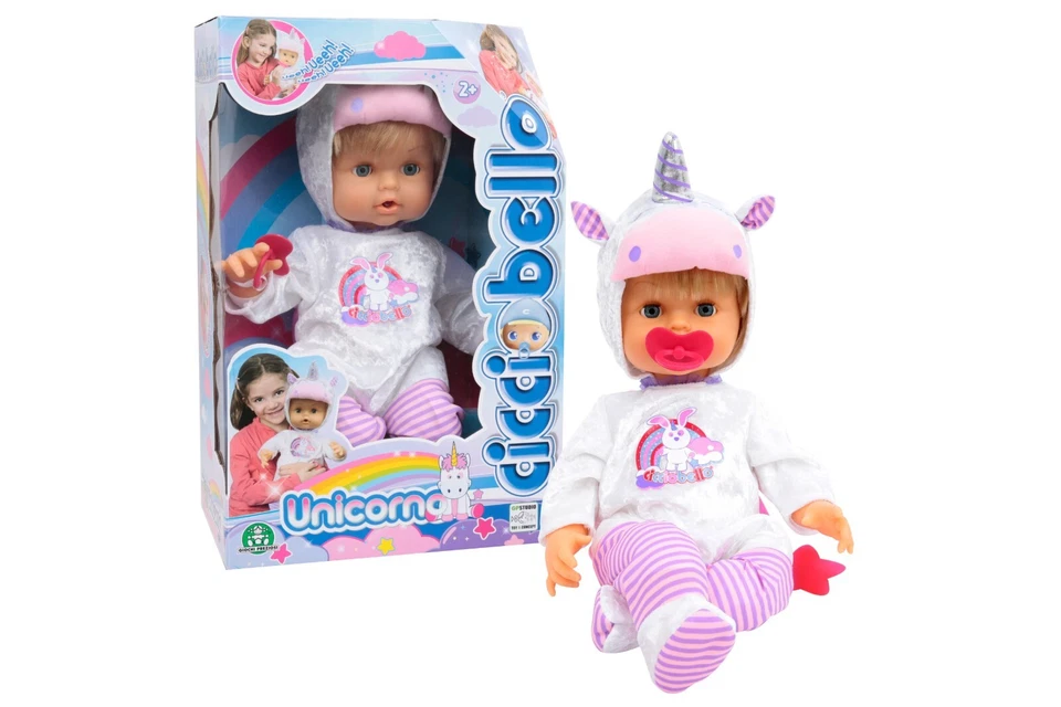 Cicciobello unicorno 42 cm CCB13000 bambola Giochi Preziosi -nuovo-Italia - Immagine 1 di 1