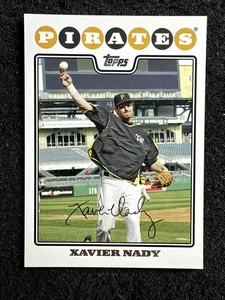 XAVIER NADY #278 2008 Topps cantidad de béisbol Pittsburgh Pirates - Imagen 1 de 2