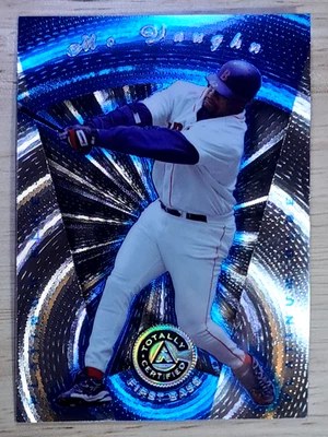 Mo Vaughn /1999 💎1997 Pinnacle Totally Certified - Platinum Blue - Red Sox - Image 1 of 3