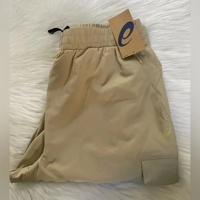 NUEVO Pantalones de chándal cargo elásticos beige aTag-ASICS talla L Foto 1 de 3