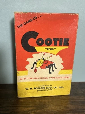 Vintage-The Game of Cootie by W. H. Schaper MFG. Co - Image 1 of 2
