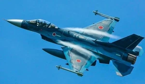 Mitsubishi F2 F-2-B Fighter Desktop Wood Airplane New Replica Model Small 1/72 - Picture 1 of 10