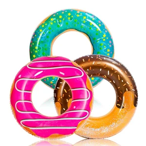 Authentische, Sloosh, 3 Stück Donuts mit Glitzer Pool Schwimmer - Bild 1 von 3