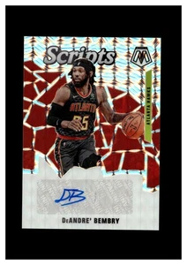 2019-20 Panini Mosaic Scripts Autograph #SC-DBM DeAndre' Bembry Atlanta Hawks - Picture 1 of 2
