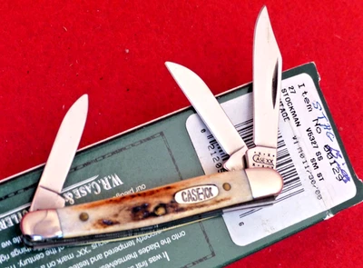 Cuchillo de ciervo Case XX USA V5327 como nuevo en caja 10 puntos 2000 Foto 1 de 3