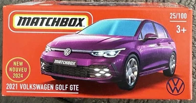 Matchbox Power Grabs 2021 Volkswagen Golf GTE primera edición equipamiento de caja #25/100 Foto 1 de 4