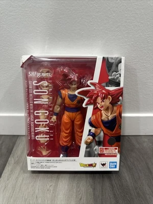 S.H. Figuarts Super Son Goku - El Dios Saiyajin de la Justicia Caja Abierta Completa Foto 1 de 4