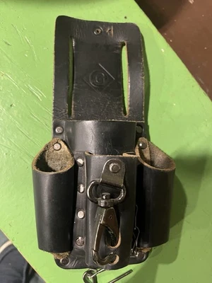 Greenlee 0258-14 Leather Pouch, Heavy Duty, 4-Pocket - Image 1 of 2