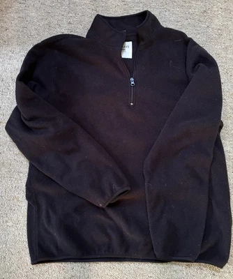 Men’s Fleece Old Navy Pullover Black Size Large - Image 1 of 4