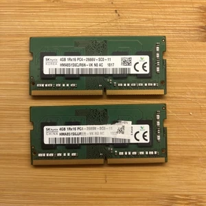 8GB Laptop DDR4 1 x set 2x4GB 2400 mHz 2666mHz SK Hynix - Picture 1 of 2
