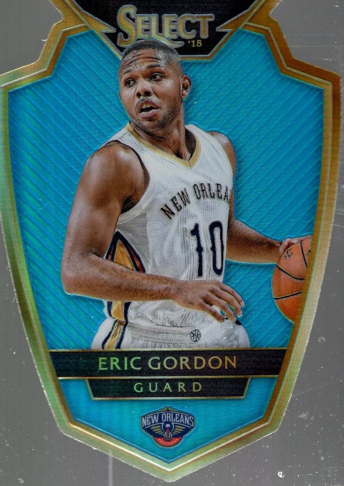 2014-15 Select Premier Prizms Light Blue Die Cut #116 Eric Gordon /199 - BSK - Image 1 of 2