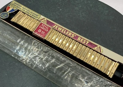 Correa de reloj vintage de 19 mm 12 quilates llena de oro Royal Lancer JB Champion NOS 1950s para hombre Foto 1 de 4