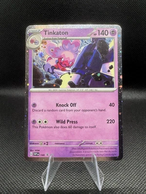 Tinkaton - 140 (Cosmo Holo) - SV: Scarlet & Violet Promo Cards (SVP) - NM - Image 1 of 4