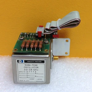 HP 5086-7246 2.0 to 3.8 GHz, YIG Oscillator + 5061-5461 + Cable Assy. Tested! - Picture 1 of 1