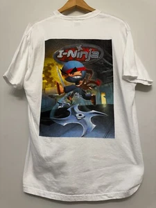 Camiseta Oficial De Colección I-Ninja Gamecube Videojuego 2002 Talla Para Hombre XL ¡RARA! - Imagen 1 de 4