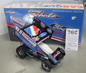 2023 Donny Schatz #15 CarQuest/Ford 1/18 ACME Druckguss Sprint Auto signiert - Bild 1 von 2