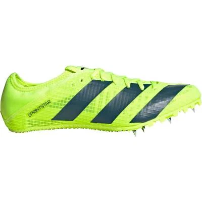 adidas Sprintstar Running Spikes Green Sprint Athletics Track Racing 100M Shoes - Image 1 of 4