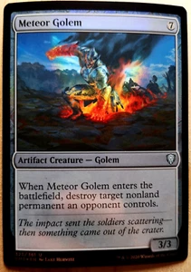 Meteor Golem - Foil - Commander Legends - NM - EN - 325 - Picture 1 of 1