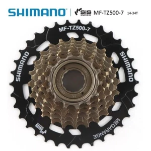 Shimano Tourney MF-TZ500-7 Speed Bike Thread Sprocket Freewheel Screw-On 14-34T - Picture 1 of 4