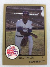 1988 Oklahoma City 89ers-ProCards Minor League Baseball Card-Bill Taylor