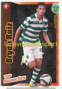 381 BRYAN RUIZ COSTA RICA SPORTING CP TOP METAL STICKER PANINI FUTEBOL 2015 2016 - Picture 1 of 1
