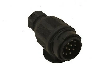 13 PIN PLUG, MALE; UNIVERSAL TRAILER FITTING - Image 1 of 1