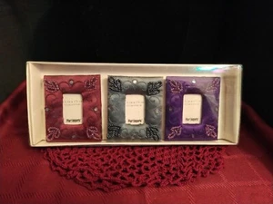 Pier One Imports 3 Set Satin Beaded 1.5 X 1.5 Mini Photo Frames New - Picture 1 of 1