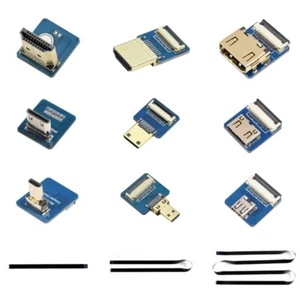 Kleine HDTV Stecker Adapter MultiType Adapter Erweiterung für Computer Büros Einsatz - Bild 1 von 19