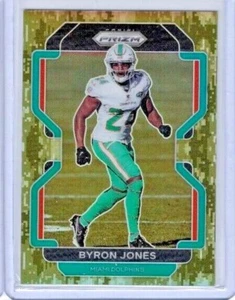 2021 Panini Prizm Byron Jones Forest Camo Base #'ed 05/15 - Picture 1 of 1