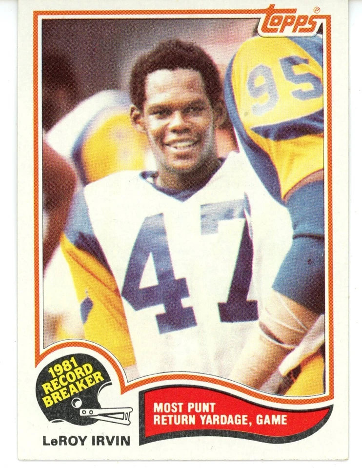 1982 Topps Football Complete Your Set!! You Choose! (1-528) - Image 1 of 1